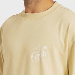 Camiseta Especial MaxFit Hurley Letters Masculina - Foto 3