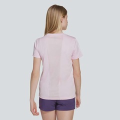 Camiseta adidas Train Essentials 3S Infantil - Foto 2