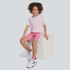 Conjunto adidas Essentials 3 Stripes Infantil - Foto 3