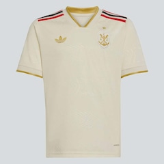 Camisa do Flamengo III 2025 adidas Infantil - Foto 4