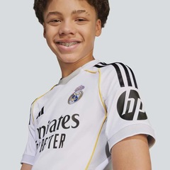 Camisa Real Madrid Home 2026 adidas Infantil - Foto 6