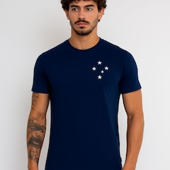 Camiseta  Surf Center Clássica Cruzeiro Oficial Masculina - Foto 3