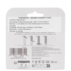 Overgrip Wilson Absorbx com 03 Unidades - Foto 3