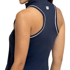 Regata Wilson Tour Zip Tank Feminina - Foto 4