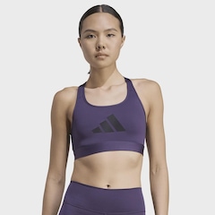 Top adidas Powerreact Big Logo Feminino - Foto 2