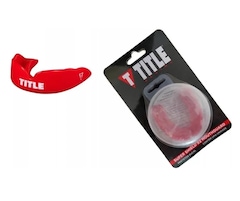 Protetor Bucal Super Shild X2 Title Boxing Preto + Estojo - Foto 3