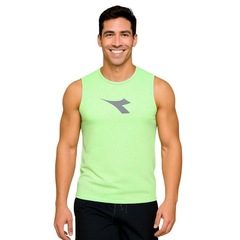 Camiseta Regata Machão Diadora Big Logo Masculina - Foto 1