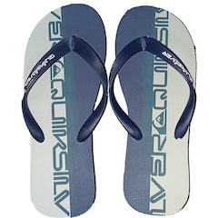 Chinelo Quiksilver Molokai Wordblock Masculino - Foto 1