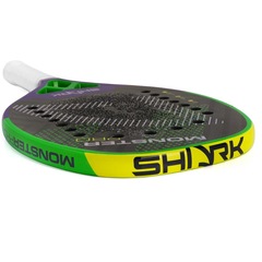 Raquete De Beach Tennis Shark Monster Pro 2025 - Foto 5