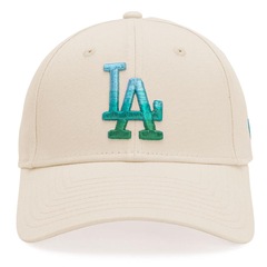Boné Aba Curva New Era MLB LA Dodgers Metallic Logo 9Forty Unissex - Foto 2