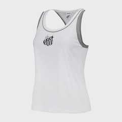 Camiseta Regata Braziline Santos Batimento Feminina - Foto 2