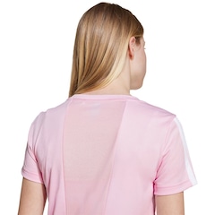 Camiseta adidas Essentials Três Listras Infantil - Foto 4
