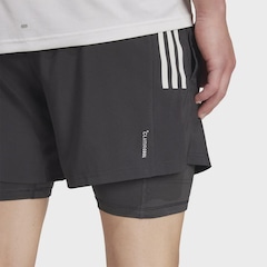 Short adidas 2in1 Own The Run Climacool Masculino - Foto 5