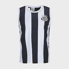 Camiseta Regata Braziline Santos Presença Infantil - Foto 1