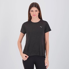 Camiseta Puma Run Favorite Heather SS Tee Feminina - Foto 1