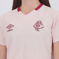 Camisa do Fluminense Outubro Rosa 2025 Umbro Feminina - Foto 5