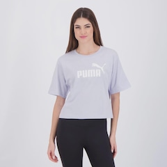 Cropped Puma ESS NO. 1 Logo Feminina - Foto 1
