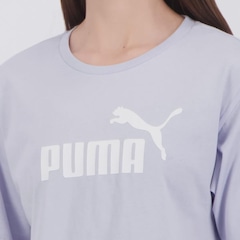 Cropped Puma ESS NO. 1 Logo Feminina - Foto 5