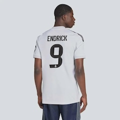 Camisa Real Madrid CF Home 25/26 9 Endrick adidas Masculina - Foto 4