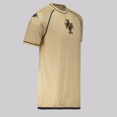 Camisa do Vasco Supporter Shore Dourada 10 Coutinho Kappa Masculina - Foto 3