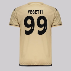 Camisa do Vasco Supporter Shore Dourada 99 Vegetti Kappa Masculina - Foto 1