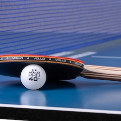 Kit Ping Pong Vollo 2 Raquetes Impulse + 6 Bolas Brancas + 6 Bolas Laranjas - Foto 4