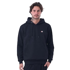 Blusão de Moletom Champion Canguru Logo C Bordado Masculino - Foto 4