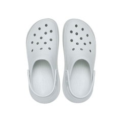 Sandália Unissex Crocs Classic Crush Platform Clog Moonlight - Foto 5