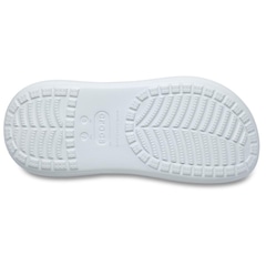 Sandália Unissex Crocs Classic Crush Platform Clog Moonlight - Foto 6