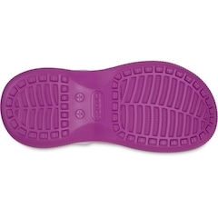 Sandália Feminina Crocs Stacked Clog Grapeberry - Foto 6