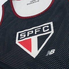 Camiseta Regata Dupla Face São Paulo X New Balance Feminina - Foto 7
