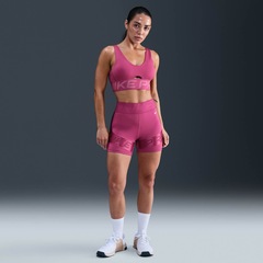 Top Nike Pro Indy Plunge Feminino - Foto 4