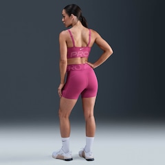 Top Nike Pro Indy Plunge Feminino - Foto 5