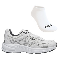 Tênis Fila Runner 2K + Meia Cano Curto - Masculino - Foto 1