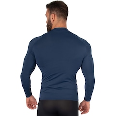 Blusa Térmica Proteção UV Poliamida Vekyo Frio Manga Longa Segunda Pele - Moda Fitness - Masculina - Foto 3