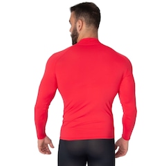 Blusa Térmica Proteção UV Poliamida Vekyo Frio Manga Longa Segunda Pele - Moda Fitness - Masculina - Foto 3