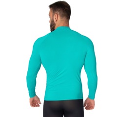 Blusa Térmica Proteção UV Poliamida Vekyo Frio Manga Longa Segunda Pele - Moda Fitness - Masculina - Foto 3