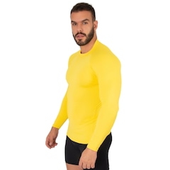Blusa Térmica Proteção UV Poliamida Vekyo Frio Manga Longa Segunda Pele - Moda Fitness - Masculina - Foto 2