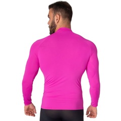 Blusa Térmica Proteção UV Poliamida Vekyo Frio Manga Longa Segunda Pele - Moda Fitness - Masculina - Foto 3
