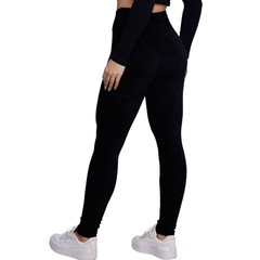 Calça Legging Cotelê Veludo Vekyo - Feminina - Foto 3