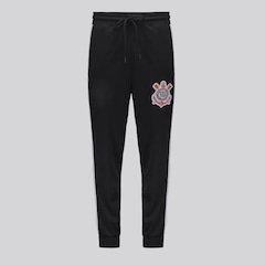 Calça Jogger Corinthians Patch Masculina - Foto 1