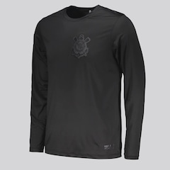 Camisa Corinthians Manga Longa UV Dry Masculina - Foto 2