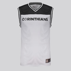Regata Corinthians Basquete Logo Patch Masculina - Foto 1