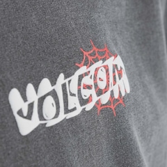 Camiseta Comfort Fit Volcom Brain Storm Masculina - Foto 4