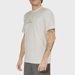 Camiseta Rip Curl Icon Bone Masculina - Foto 3