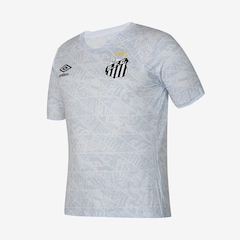 Camisa de Aquecimento do Santos 25/26 Umbro Masculina - Foto 2