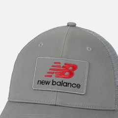 Boné New Balance Trucker Logo Unissex - Foto 3