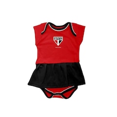 Vestido Body Torcida Baby São Paulo Infantil - Foto 1