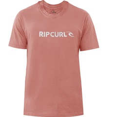 Camiseta Rip Curl New Icon Sphere Rose Sky Masculina - Foto 1