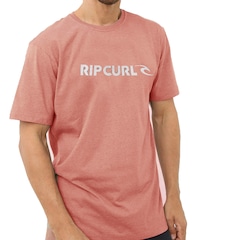 Camiseta Rip Curl New Icon Sphere Rose Sky Masculina - Foto 3